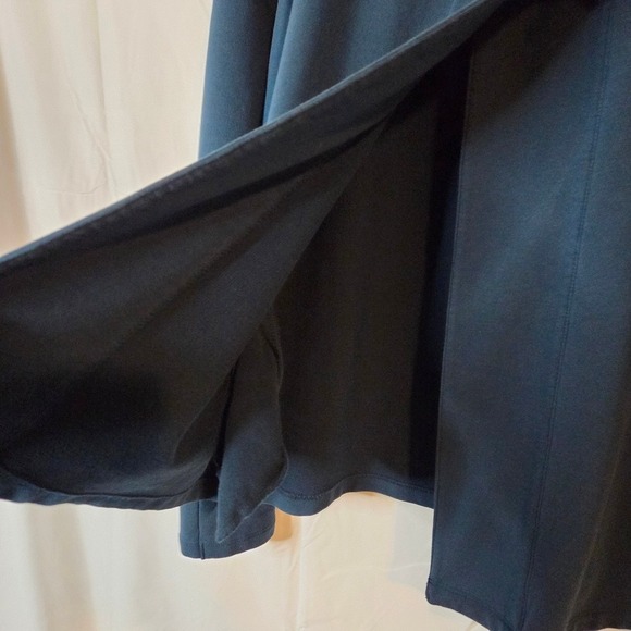 Lilla P Deep Blue Women's Cotton Blend Blazer Size L - Picture 5 of 12